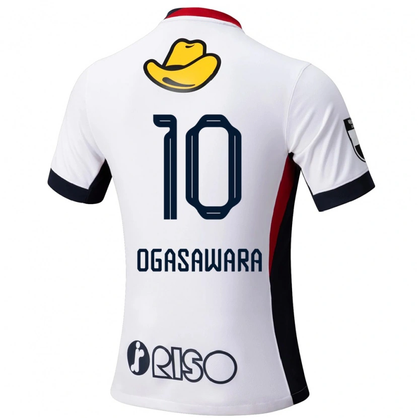 Danxen Barn Shoma Ogasawara #10 Vit Svart Bortatröja Matchtröjor 2025/26 Tröjor T-Tröja