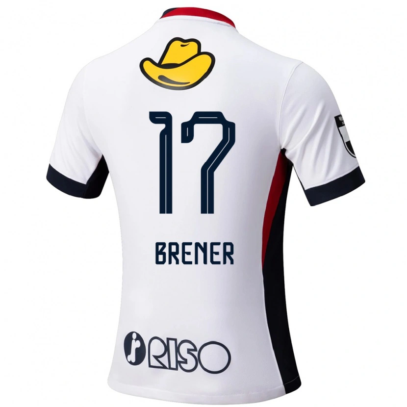 Danxen Barn Talles Brener #17 Vit Svart Bortatröja Matchtröjor 2025/26 Tröjor T-Tröja
