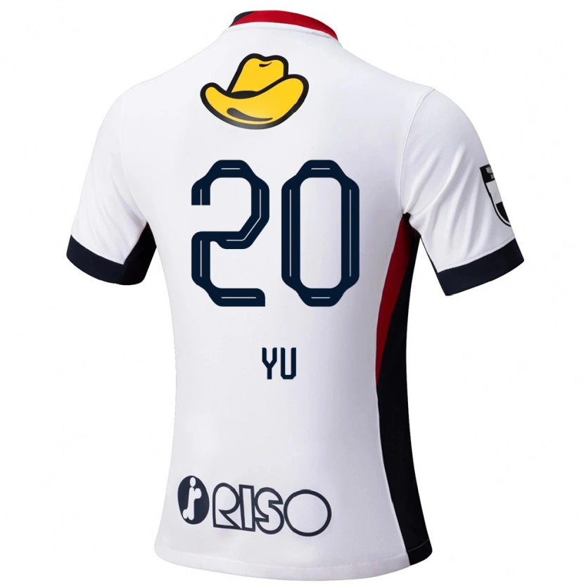 Danxen Barn Yu Funabashi #20 Vit Svart Bortatröja Matchtröjor 2025/26 Tröjor T-Tröja