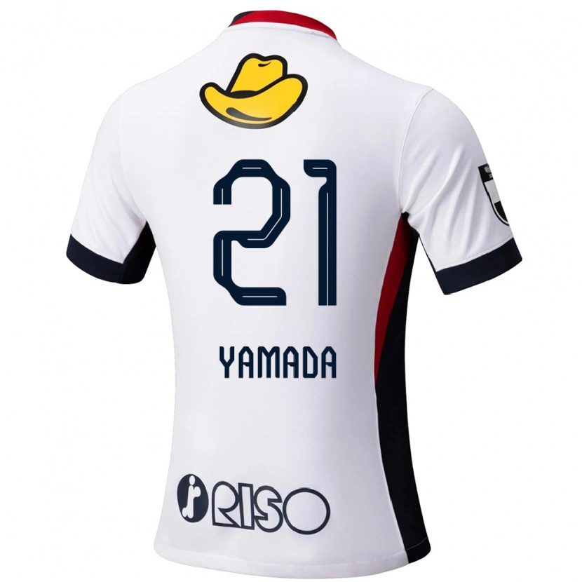 Danxen Barn Taiki Yamada #21 Vit Svart Bortatröja Matchtröjor 2025/26 Tröjor T-Tröja