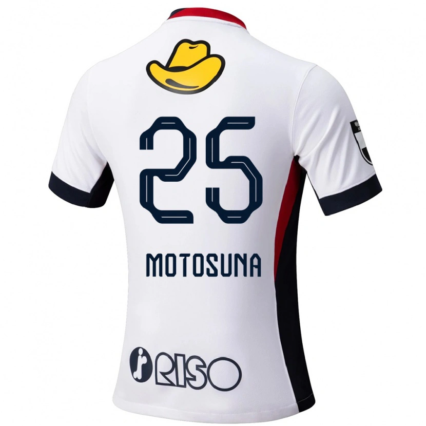 Danxen Barn Anthony Motosuna #25 Vit Svart Bortatröja Matchtröjor 2025/26 Tröjor T-Tröja
