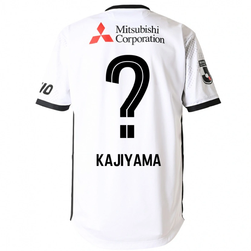 Danxen Barn Rento Kajiyama #0 Vit Svart Bortatröja Matchtröjor 2025/26 Tröjor T-Tröja