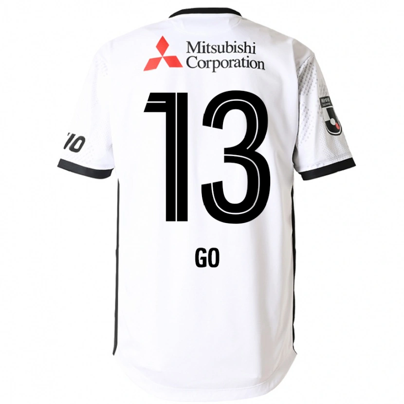 Danxen Barn Go Hatano #13 Vit Svart Bortatröja Matchtröjor 2025/26 Tröjor T-Tröja
