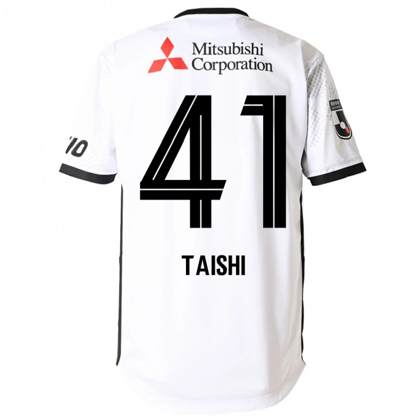 Danxen Barn Taishi Brandon Nozawa #41 Vit Svart Bortatröja Matchtröjor 2025/26 Tröjor T-Tröja