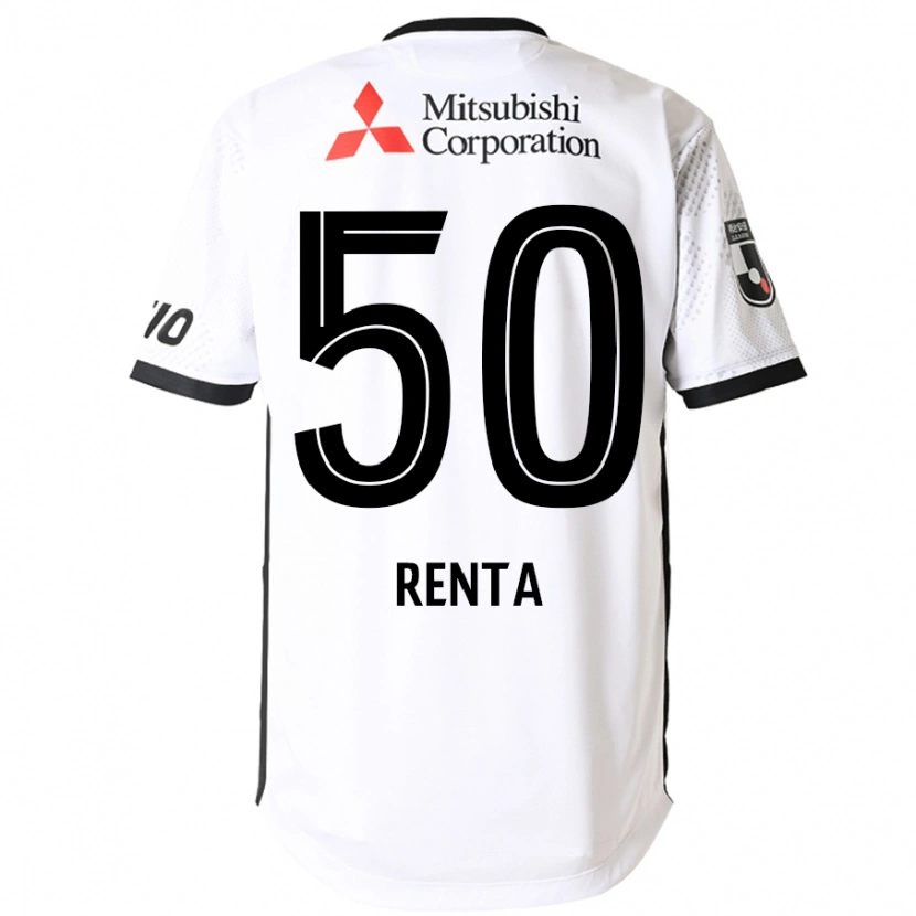 Danxen Barn Renta Higashi #50 Vit Svart Bortatröja Matchtröjor 2025/26 Tröjor T-Tröja