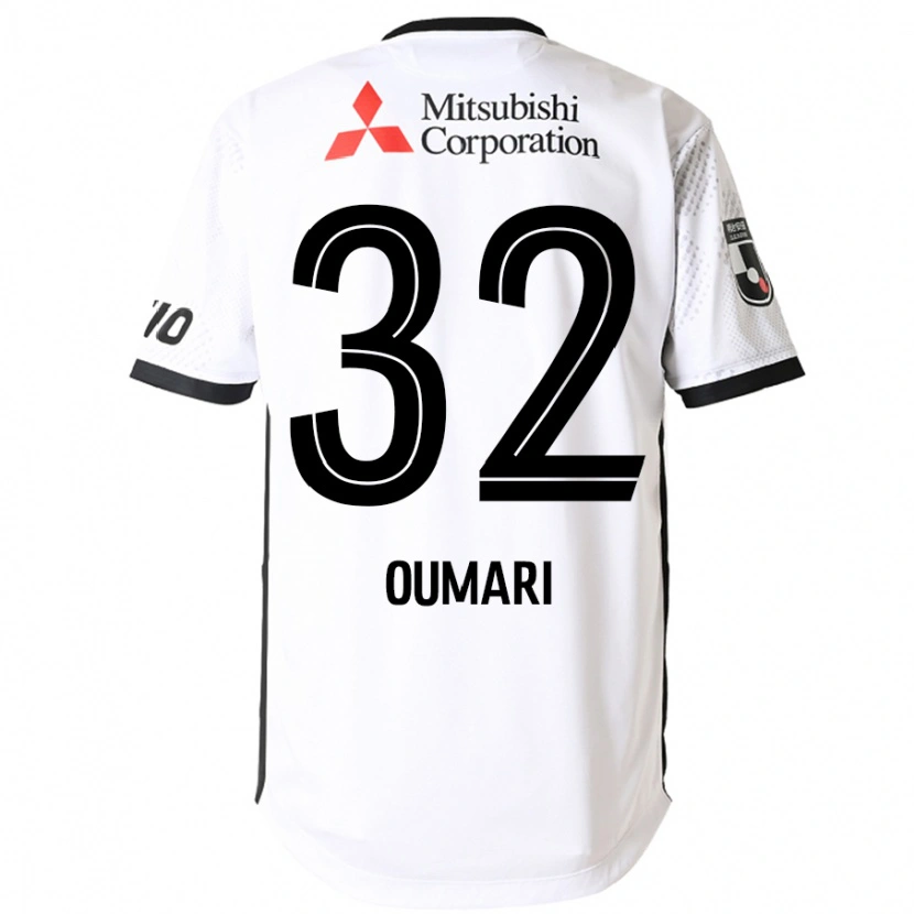 Danxen Barn Joan Oumari #32 Vit Svart Bortatröja Matchtröjor 2025/26 Tröjor T-Tröja