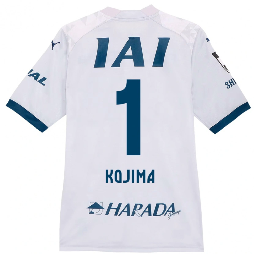 Danxen Barn Shuta Kojima #1 Vit Kungsblå Bortatröja Matchtröjor 2025/26 Tröjor T-Tröja