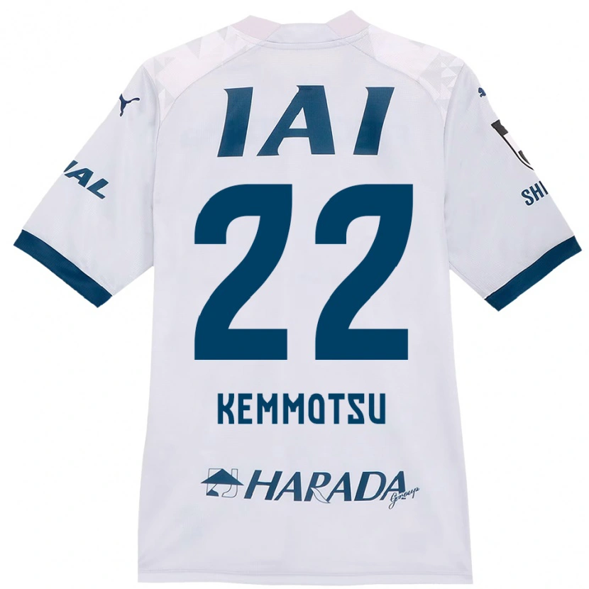 Danxen Barn Takumu Kemmotsu #22 Vit Kungsblå Bortatröja Matchtröjor 2025/26 Tröjor T-Tröja