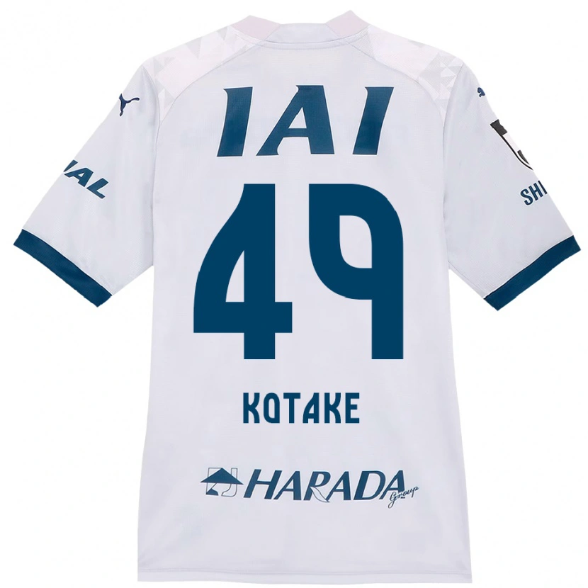 Danxen Barn Sean Kotake #49 Vit Kungsblå Bortatröja Matchtröjor 2025/26 Tröjor T-Tröja