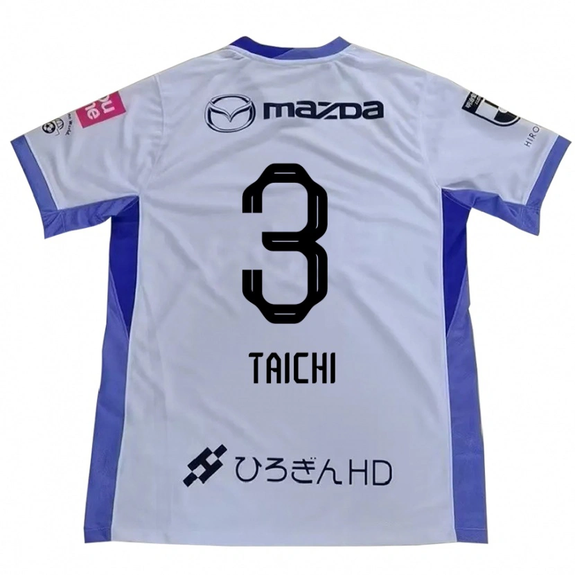 Danxen Barn Taichi Yamasaki #3 Vit Orange Bortatröja Matchtröjor 2025/26 Tröjor T-Tröja