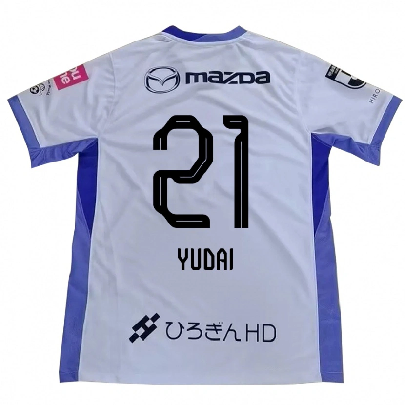 Danxen Barn Yudai Tanaka #21 Vit Orange Bortatröja Matchtröjor 2025/26 Tröjor T-Tröja
