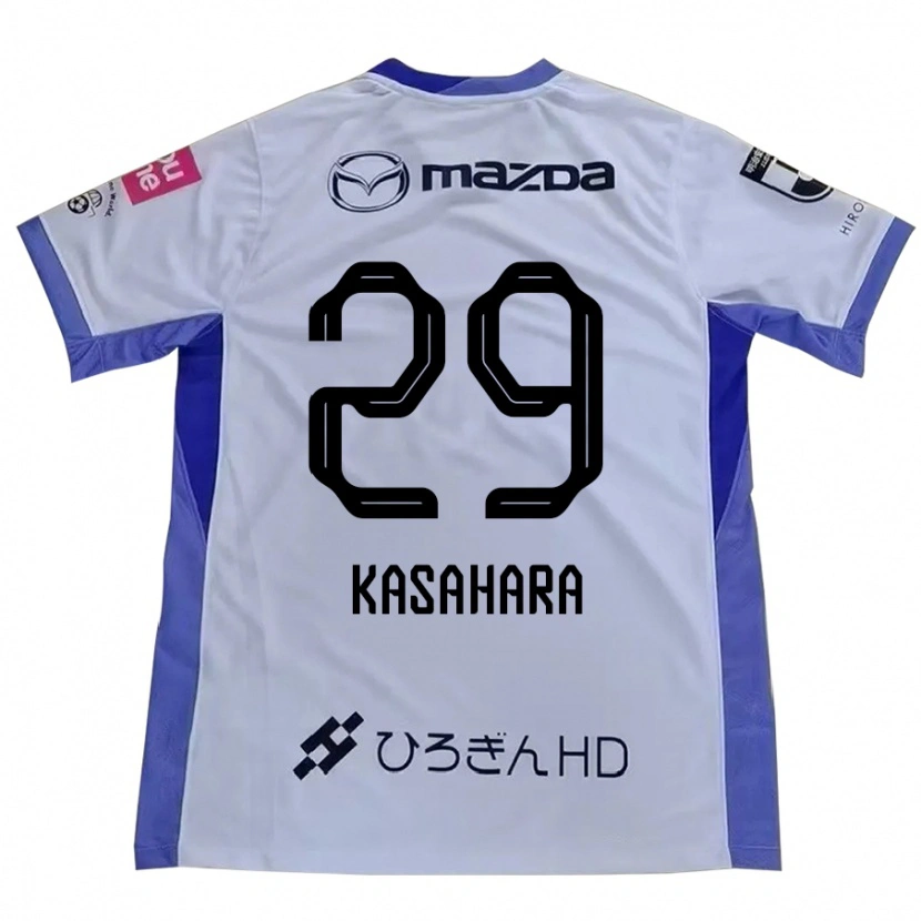 Danxen Barn Ayano Kasahara #29 Vit Orange Bortatröja Matchtröjor 2025/26 Tröjor T-Tröja