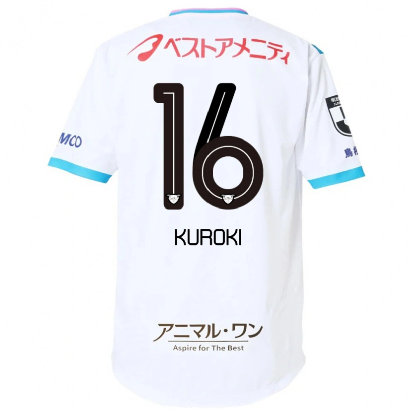 Danxen Barn Yuya Kuroki #16 Vit Rosa Bortatröja Matchtröjor 2025/26 Tröjor T-Tröja