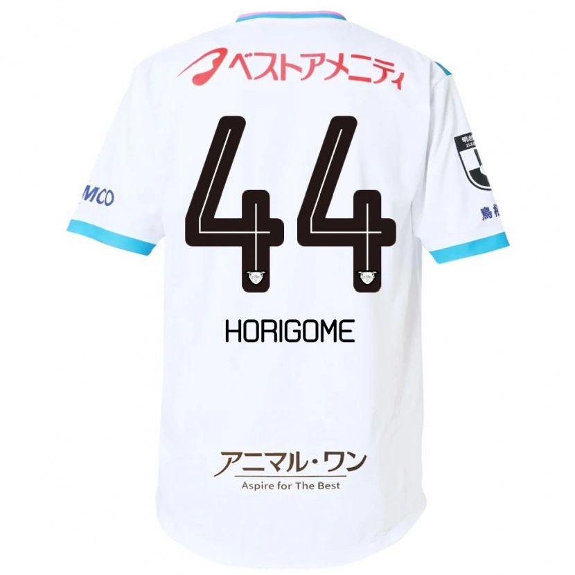 Danxen Barn Yuki Horigome #44 Vit Rosa Bortatröja Matchtröjor 2025/26 Tröjor T-Tröja