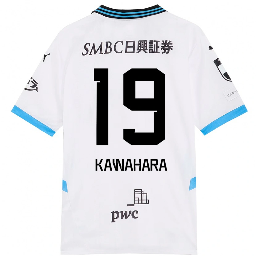 Danxen Barn So Kawahara #19 Vit Himmelsblå Bortatröja Matchtröjor 2025/26 Tröjor T-Tröja