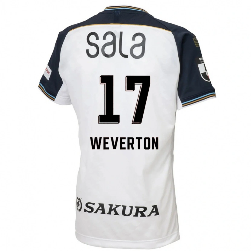 Danxen Barn Weverton #17 Vit Svart Bortatröja Matchtröjor 2025/26 Tröjor T-Tröja