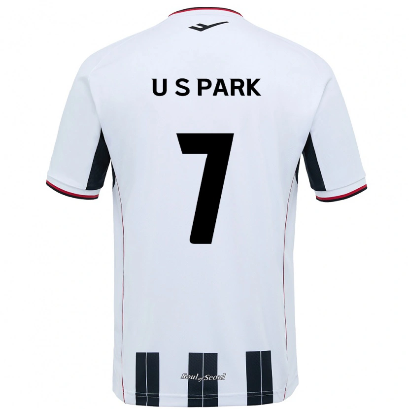 Danxen Barn Sun-Uk Park #7 Svart Röd Bortatröja Matchtröjor 2025/26 Tröjor T-Tröja