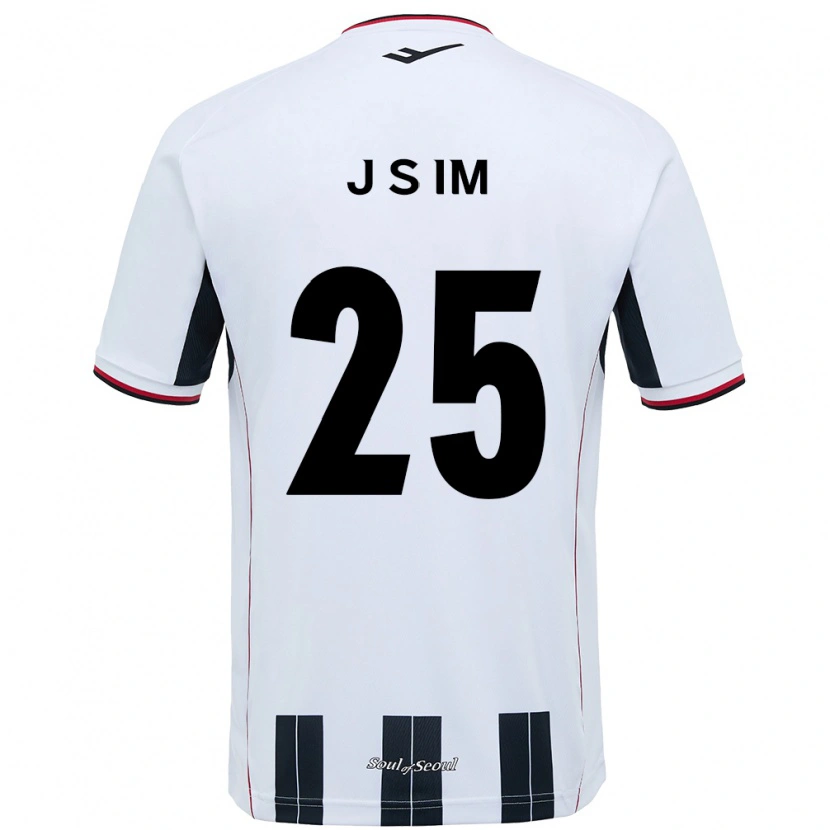 Danxen Barn Joon-Seob Im #25 Vit Svart Bortatröja Matchtröjor 2025/26 Tröjor T-Tröja