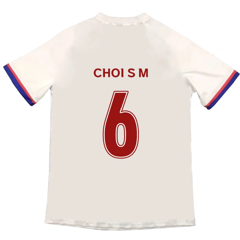 Danxen Barn Choi So-Mi #6 Off-White Röd Bortatröja Matchtröjor 2025/26 Tröjor T-Tröja