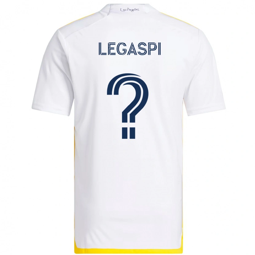Danxen Män Allan Legaspi #0 Vit Gul Hemmatröja Matchtröjor 2025/26 Tröjor T-Tröja