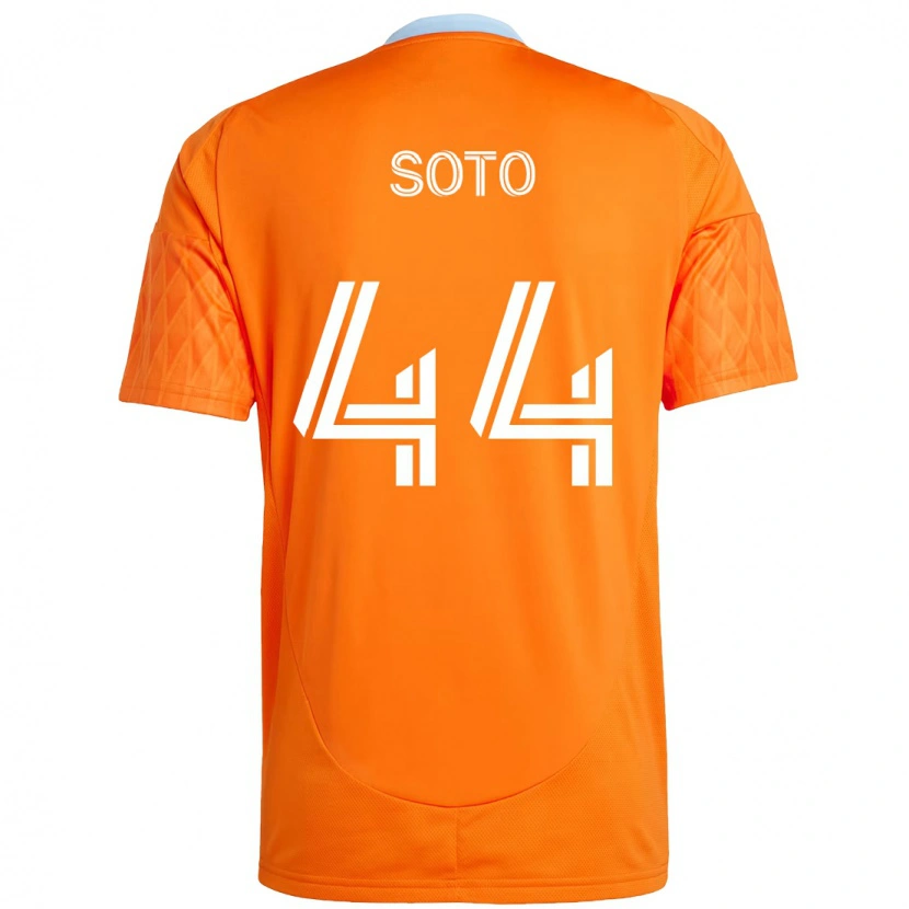 Danxen Män Ezekiel Soto #44 Orange Vit Hemmatröja Matchtröjor 2025/26 Tröjor T-Tröja