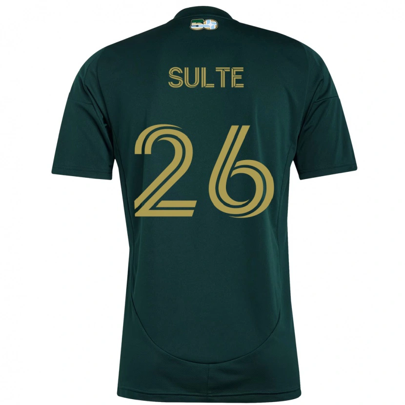 Danxen Män Hunter Sulte #26 Svart Brun Hemmatröja Matchtröjor 2025/26 Tröjor T-Tröja