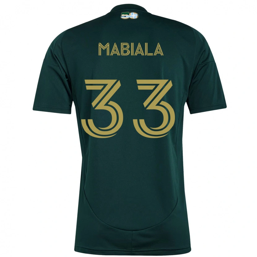 Danxen Män Larrys Mabiala #33 Svart Brun Hemmatröja Matchtröjor 2025/26 Tröjor T-Tröja
