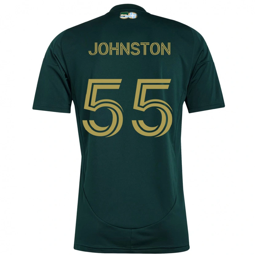 Danxen Män Malcolm Johnston #55 Svart Brun Hemmatröja Matchtröjor 2025/26 Tröjor T-Tröja
