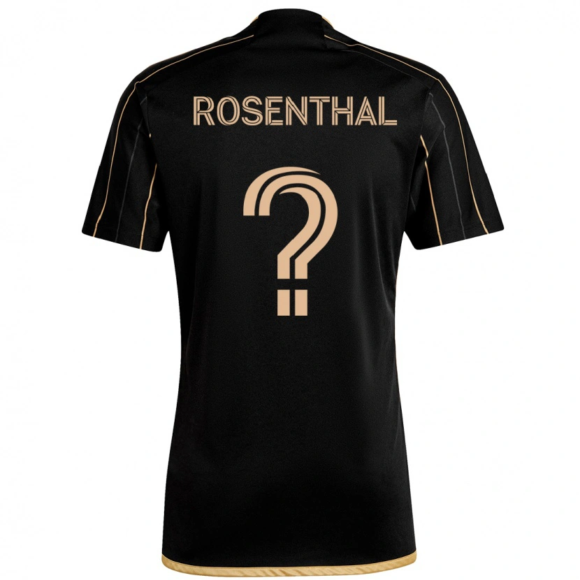 Danxen Män Charlie Rosenthal #0 Svart Brun Hemmatröja Matchtröjor 2025/26 Tröjor T-Tröja