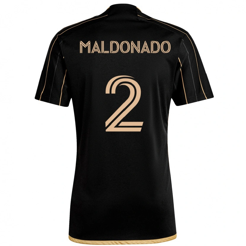 Danxen Män Denil Maldonado #2 Svart Brun Hemmatröja Matchtröjor 2025/26 Tröjor T-Tröja
