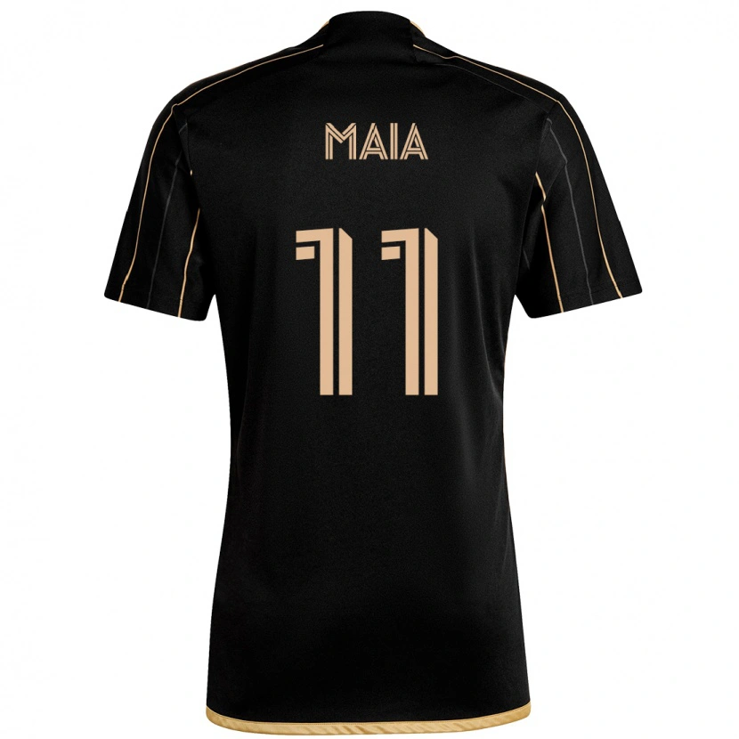Danxen Män Matheus Maia #11 Svart Brun Hemmatröja Matchtröjor 2025/26 Tröjor T-Tröja