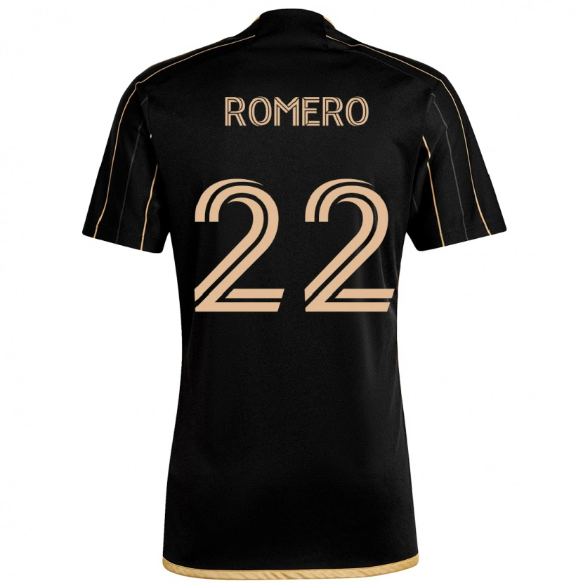 Danxen Män Abraham Romero #22 Svart Brun Hemmatröja Matchtröjor 2025/26 Tröjor T-Tröja