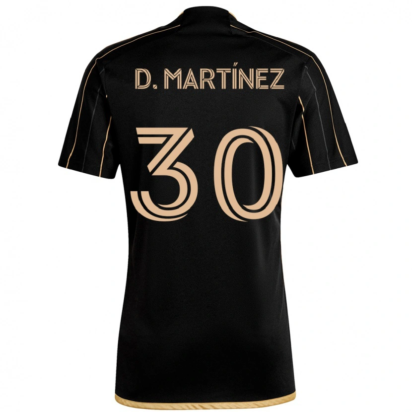 Danxen Män David Martínez #30 Svart Brun Hemmatröja Matchtröjor 2025/26 Tröjor T-Tröja