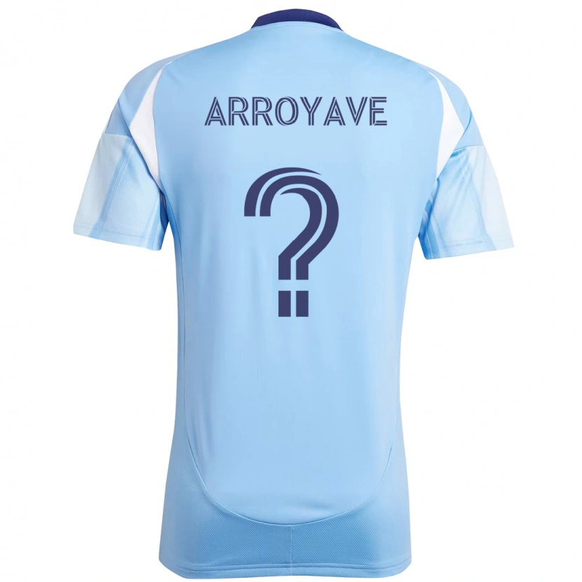 Danxen Män Jacob Arroyave #0 Ljusblå Hemmatröja Matchtröjor 2025/26 Tröjor T-Tröja