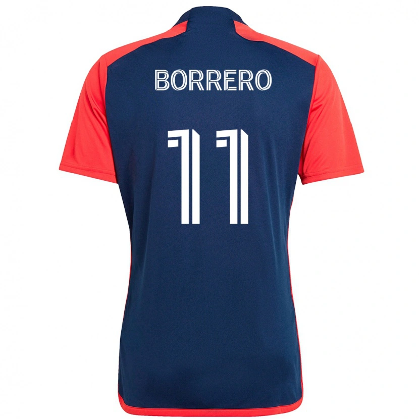 Danxen Män Dylan Borrero #11 Vit Blå Hemmatröja Matchtröjor 2025/26 Tröjor T-Tröja