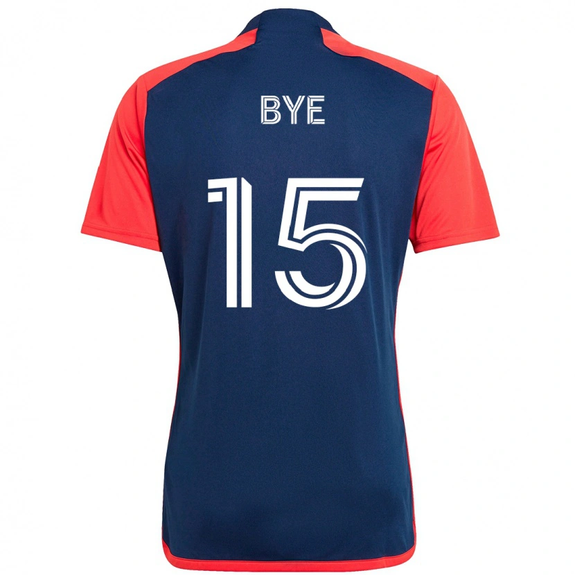 Danxen Män Brandon Bye #15 Blå Röd Hemmatröja Matchtröjor 2025/26 Tröjor T-Tröja