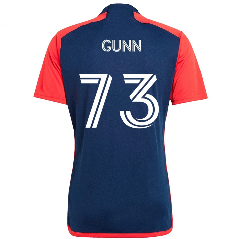 Danxen Män Jd Gunn #73 Blå Röd Hemmatröja Matchtröjor 2025/26 Tröjor T-Tröja