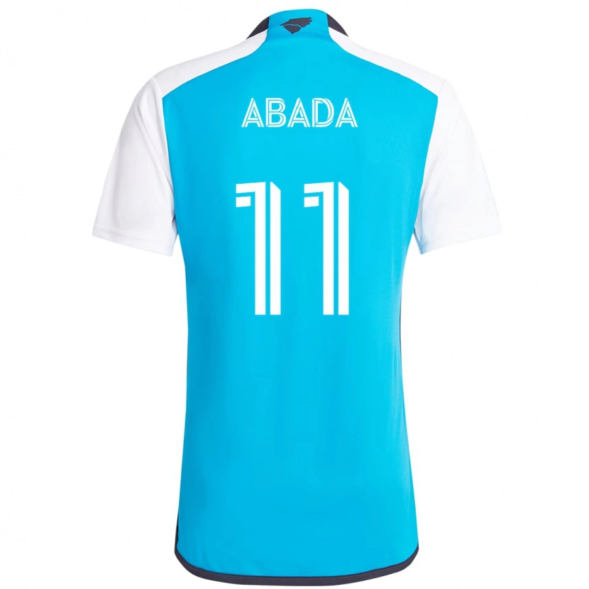 Danxen Män Liel Abada #11 Himmelsblå Vit Hemmatröja Matchtröjor 2025/26 Tröjor T-Tröja