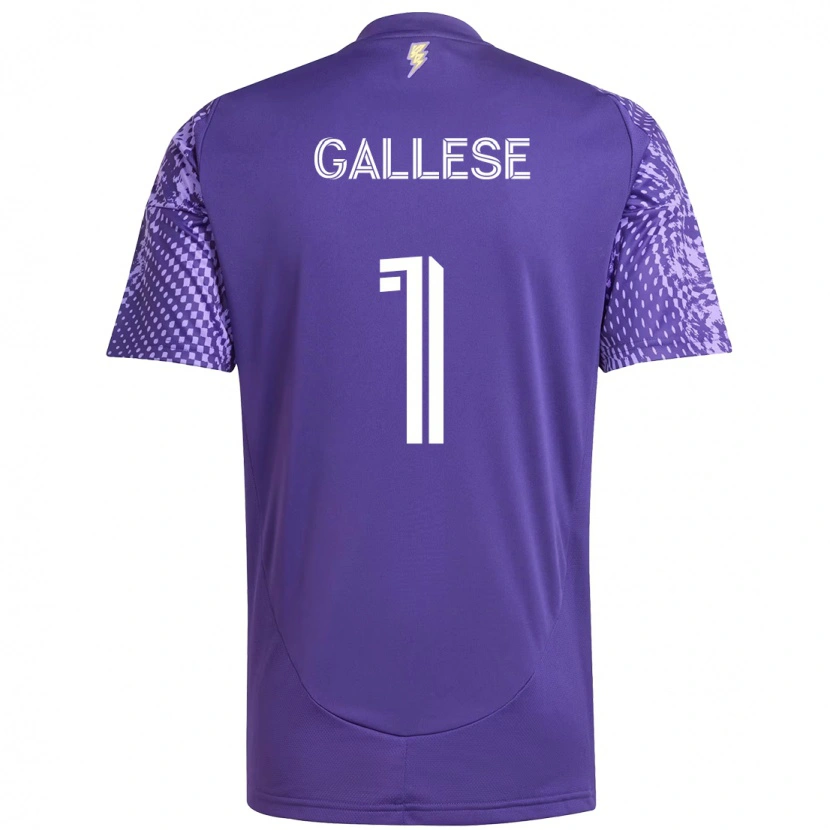 Danxen Män Pedro Gallese #1 Lila Vit Hemmatröja Matchtröjor 2025/26 Tröjor T-Tröja