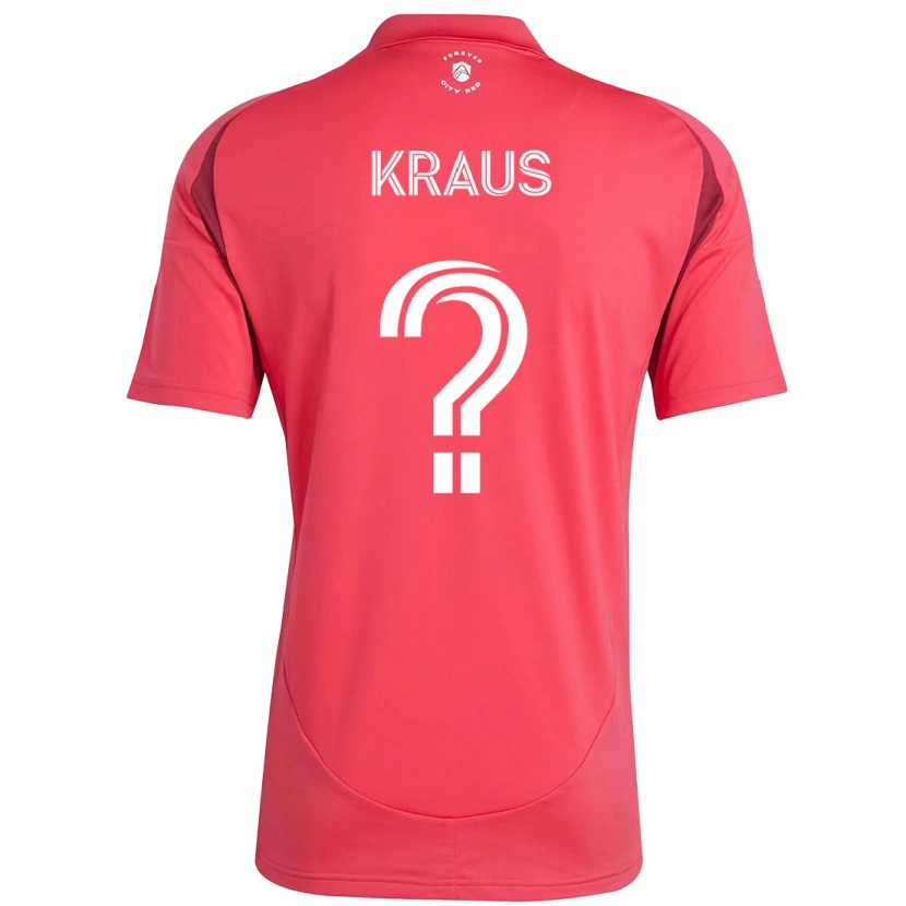 Danxen Män Kane Kraus #0 Magenta Vit Hemmatröja Matchtröjor 2025/26 Tröjor T-Tröja