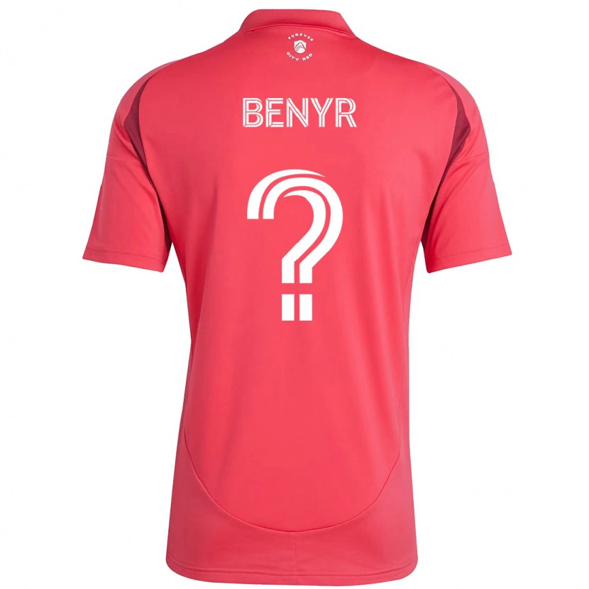 Danxen Män Braden Benyr #0 Magenta Vit Hemmatröja Matchtröjor 2025/26 Tröjor T-Tröja