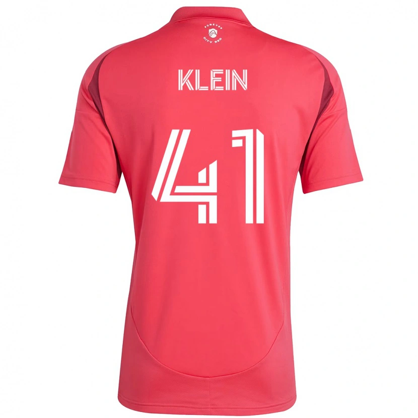 Danxen Män Johnny Klein #41 Magenta Vit Hemmatröja Matchtröjor 2025/26 Tröjor T-Tröja