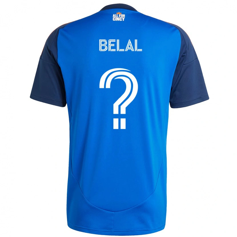 Danxen Män Ryan Belal #0 Mörkblå Orange Hemmatröja Matchtröjor 2025/26 Tröjor T-Tröja