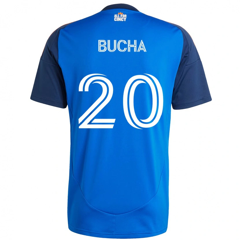 Danxen Män Pavel Bucha #20 Mörkblå Orange Hemmatröja Matchtröjor 2025/26 Tröjor T-Tröja