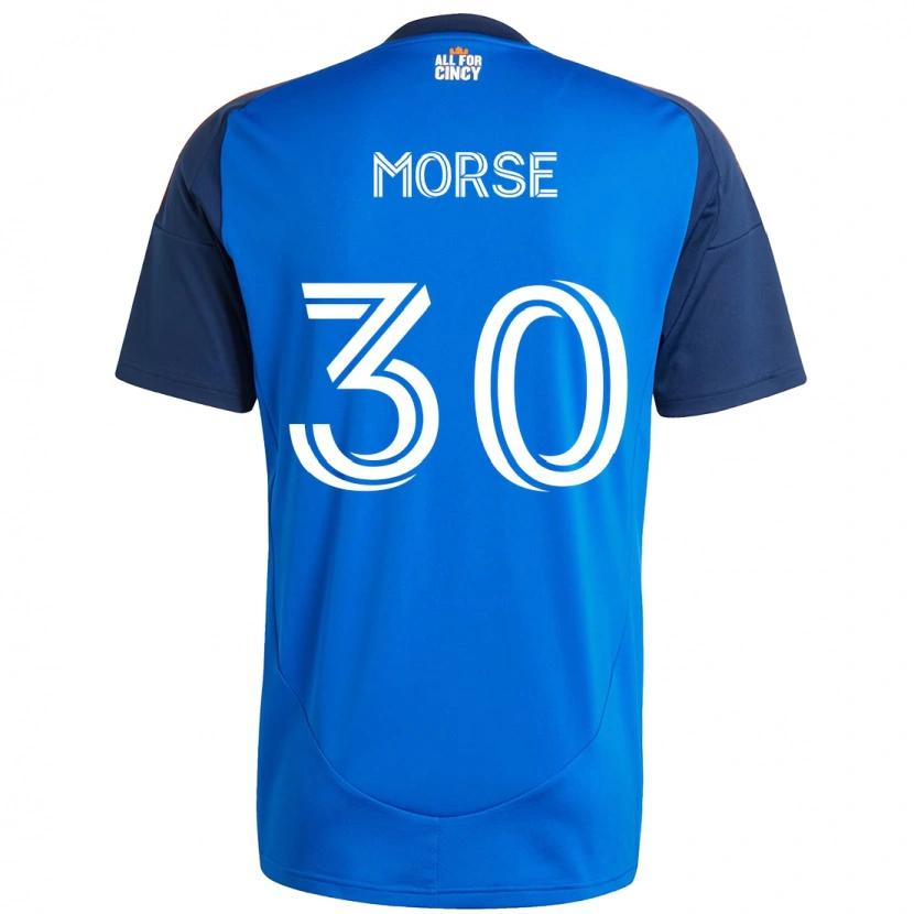 Danxen Män Hunter Morse #30 Mörkblå Orange Hemmatröja Matchtröjor 2025/26 Tröjor T-Tröja