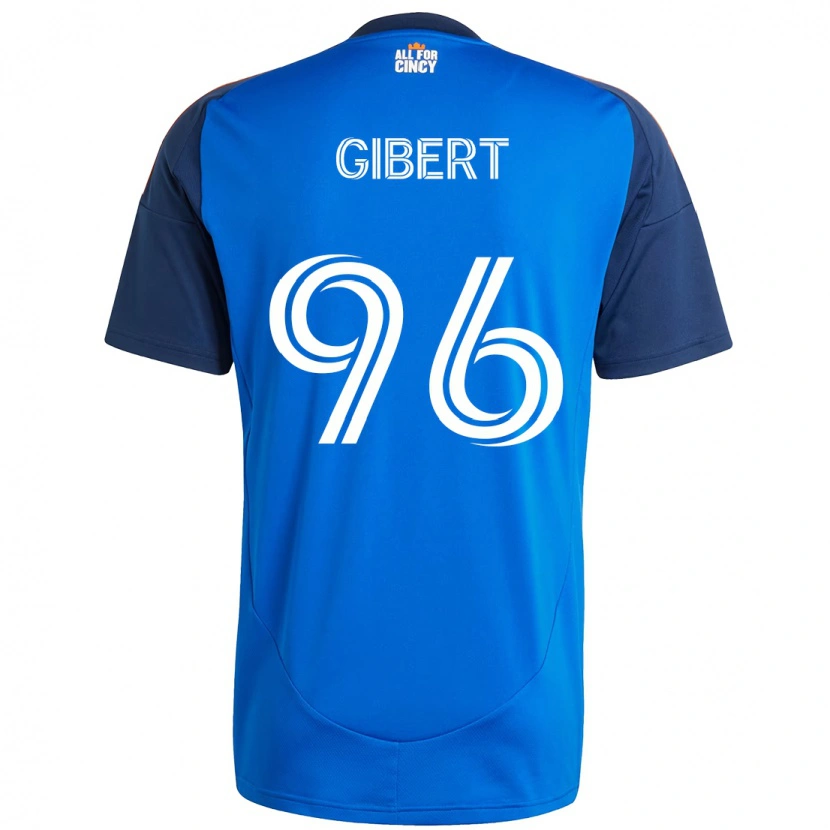 Danxen Män Gaël Gibert #96 Mörkblå Orange Hemmatröja Matchtröjor 2025/26 Tröjor T-Tröja