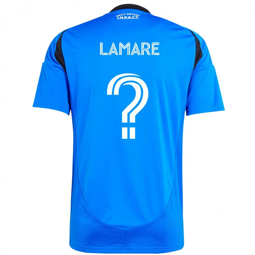 Danxen Män Samuel Lamare #0 Mörkblå Svart Hemmatröja Matchtröjor 2025/26 Tröjor T-Tröja