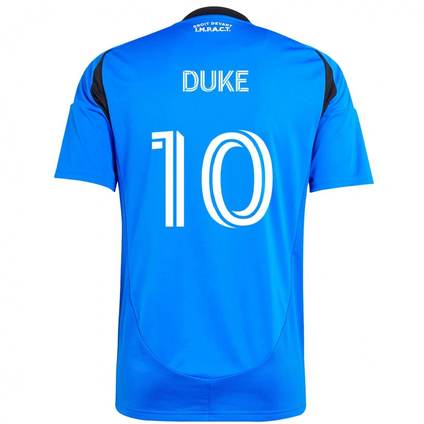 Danxen Män Bryce Duke #10 Himmelsblå Mörkblå Hemmatröja Matchtröjor 2025/26 Tröjor T-Tröja