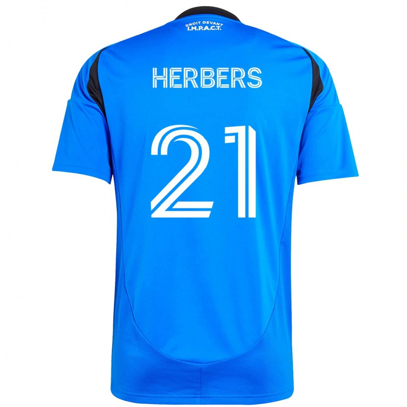Danxen Män Fabian Herbers #21 Himmelsblå Mörkblå Hemmatröja Matchtröjor 2025/26 Tröjor T-Tröja