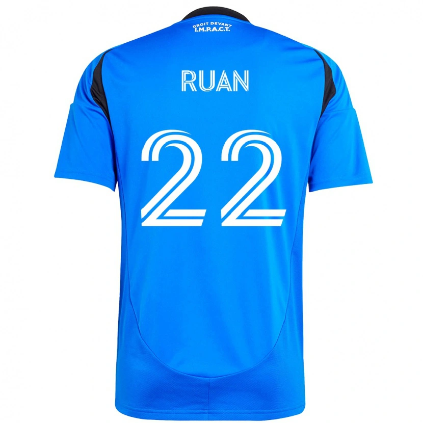 Danxen Män Ruan #22 Mörkblå Svart Hemmatröja Matchtröjor 2025/26 Tröjor T-Tröja